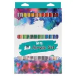 M&G Acrylic Colours Set - APLN6596 - 36 Tubes - 12ml