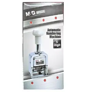 M&G Automatic Numbering Machine MG06 – 6 Digits