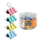M&G Colorful Binder Clips - ABS92768 – 25mm - 48Pcs