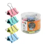 M&G Colorful Binder Clips – ABS92769 – 19mm – 40Pcs