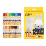 M&G Miffy Oil Pastel MF-9012-1 - FGM90022 – 18 Colors