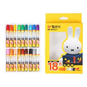 M&G Miffy Oil Pastel MF-9012-1 - FGM90022 – 18 Colors