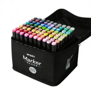 M&G Water Colour Brush Markers – APMV1416 – 80 Pcs Set