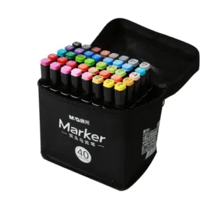 M&G Water Colour Brush Markers - APMV1414 - 40 Pcs Set