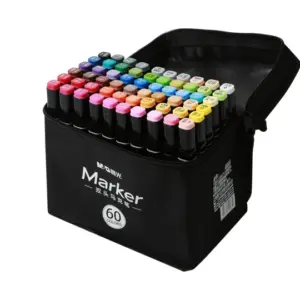 M&G Water Colour Brush Markers - APMV1415 - 60 Pcs Set