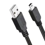 Mini-B USB Data Cable for PS3 Controller