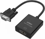 Onten VGA to HDMI Adapter with Audio