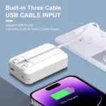 Rapow Mini Slim & Portable Power Bank - 20000mAh - RP20 - Image 4