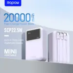 Rapow Mini Slim & Portable Power Bank - 20000mAh - RP20 - Image 11