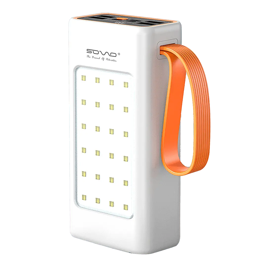 Sovo Honet Series High-Capacity Power Bank - 30000Mah (2) Sovo Honest Series High-Capacity Power Bank - 30000Mah - With Emergency Led Light - Image 1