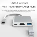 Speed X 3-in-1 Multiport Type-C Hub - Image 9