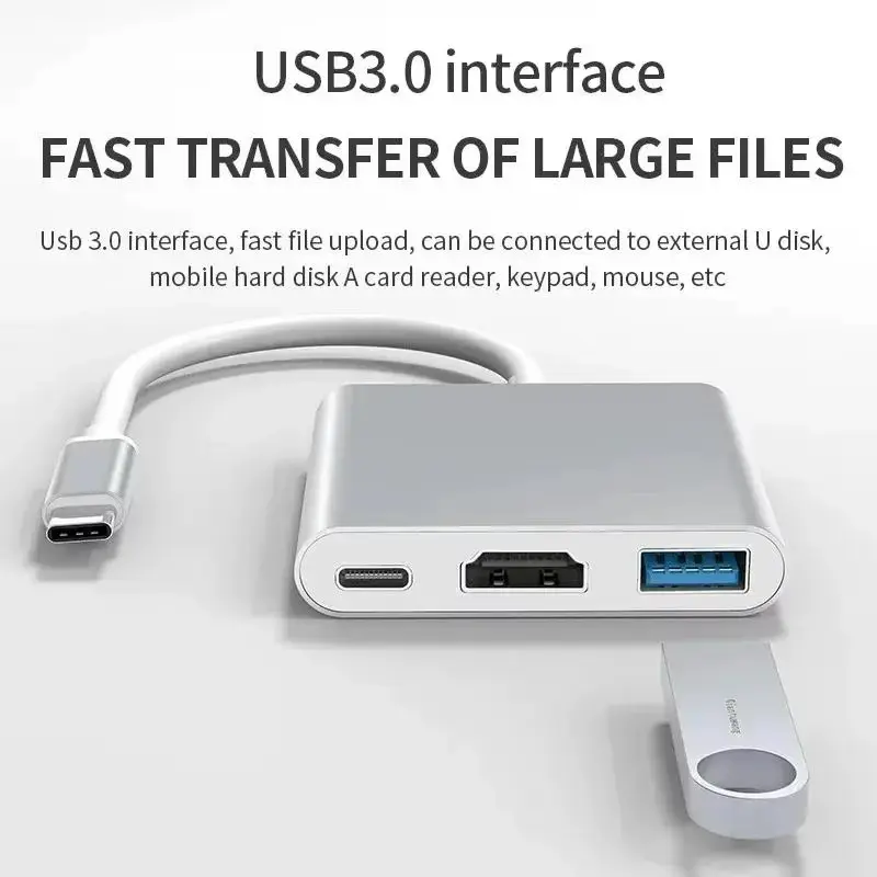 Speed X 3-In-1 Multiport Type-C Hub - Image 9