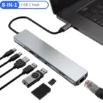 Speed-X 8-in-1 Multi-Port Type-C Hub - Image 2