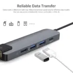 SpeedX 5-in-1 Multiport USB-C Hub - Image 8