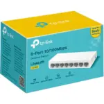 TP‑Link LiteWave Desktop Switch 8-Port – LS1008 – 10100 Mbps