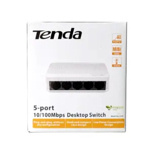 Tenda Desktop Switch 5-Port - S105 - 10100 Mbps