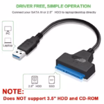 USB to SATA Adapter Cable 3.0 - Image 9