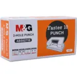 M&G Faster Paper Punch - ABS92716 - 2-Hole - 10 Sheets