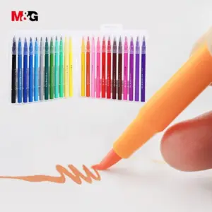 M&G Water Color Brush Markers - ACP95807 – 36 Pcs