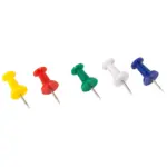 Deli Essential Push Pins - 23MM - E0021 - 35 Pcs - Colourful