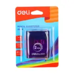 Deli Pencil Sharpener - E0526 - 2-Hole - Image 3