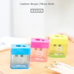 Deli Pencil Sharpener - E0526 - 2-Hole - Image 5