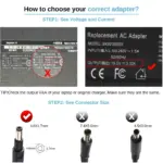 HP Bullet Pin Laptop Adapter Charger - 4.8 mm × 1.7 mm - Image 3