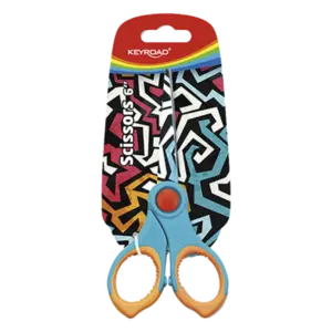 Keyroad Tattoo‑Printed Office Scissors KR970483‑2 – 15.5 cm