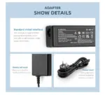 Lenovo IdeaPad Round Pin Laptop Adapter Charger - Image 5