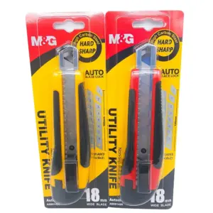 M&G Utility Knife - ASS91425 - 18MM - Auto-Lock