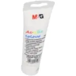 M&G Acrylic Color Tube 75ML - APLN6598 - Titanium White 104 - Image 4
