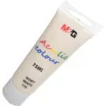 M&G Acrylic Color Tube 75ML - APLN6598 - Ivory White 110