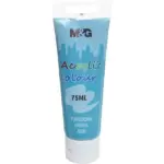 M&G Acrylic Color Tube 75ML - APLN6598 - Turquoise Green 598 - Image 8