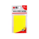M&G Neon Sticky Notes - YS-182 - 3x2 - 100 Sheets - Multicolored