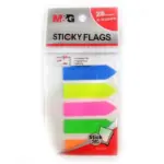 M&G Neon Sticky Flags - YS- 99 - 100 Sheets - 5 Colors