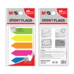 M&G Neon Sticky Flags - YS- 99 - 100 Sheets - 5 Colors