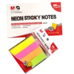 M&G Neon Sticky Notes - YS-187 - 100 Sheets x 4 Colors