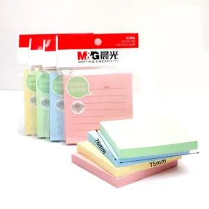 M&G Sticky Notes - YS-293 - 3x3 - 80 Sheets - 9mm Ruled