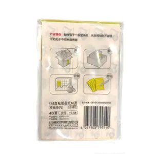 M&G Sticky Notes - YS-68 - 4x6 - 40 Sheets - 9mm Ruled