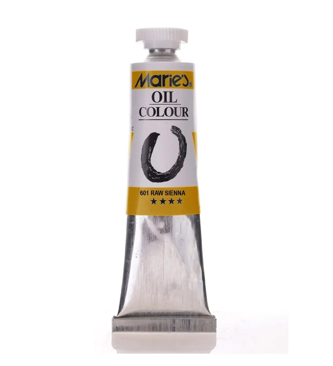 Marie’s Oil Colour Tube 50Ml - 601 Marie’s Oil Colour Tube 50Ml – Raw Sienna 601 - Image 1