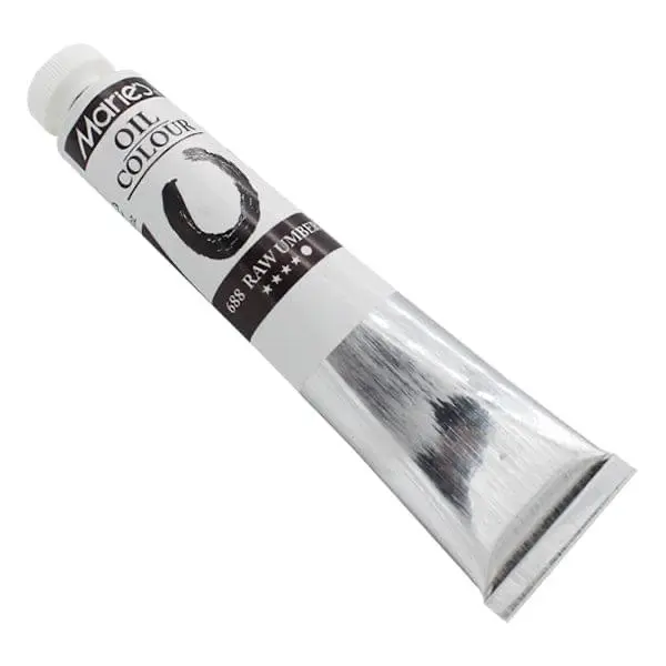 Marie’s Oil Colour Tube 50Ml - 688 Marie’s Oil Colour Tube 50Ml – Raw Umber 688 - Image 1
