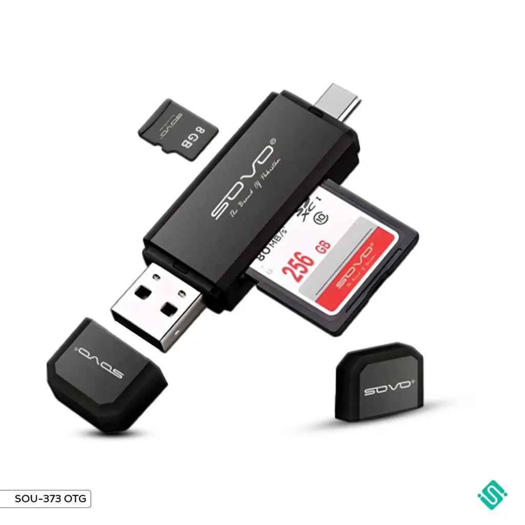Sou 373 Click Series Type C Otg Card Reader1
