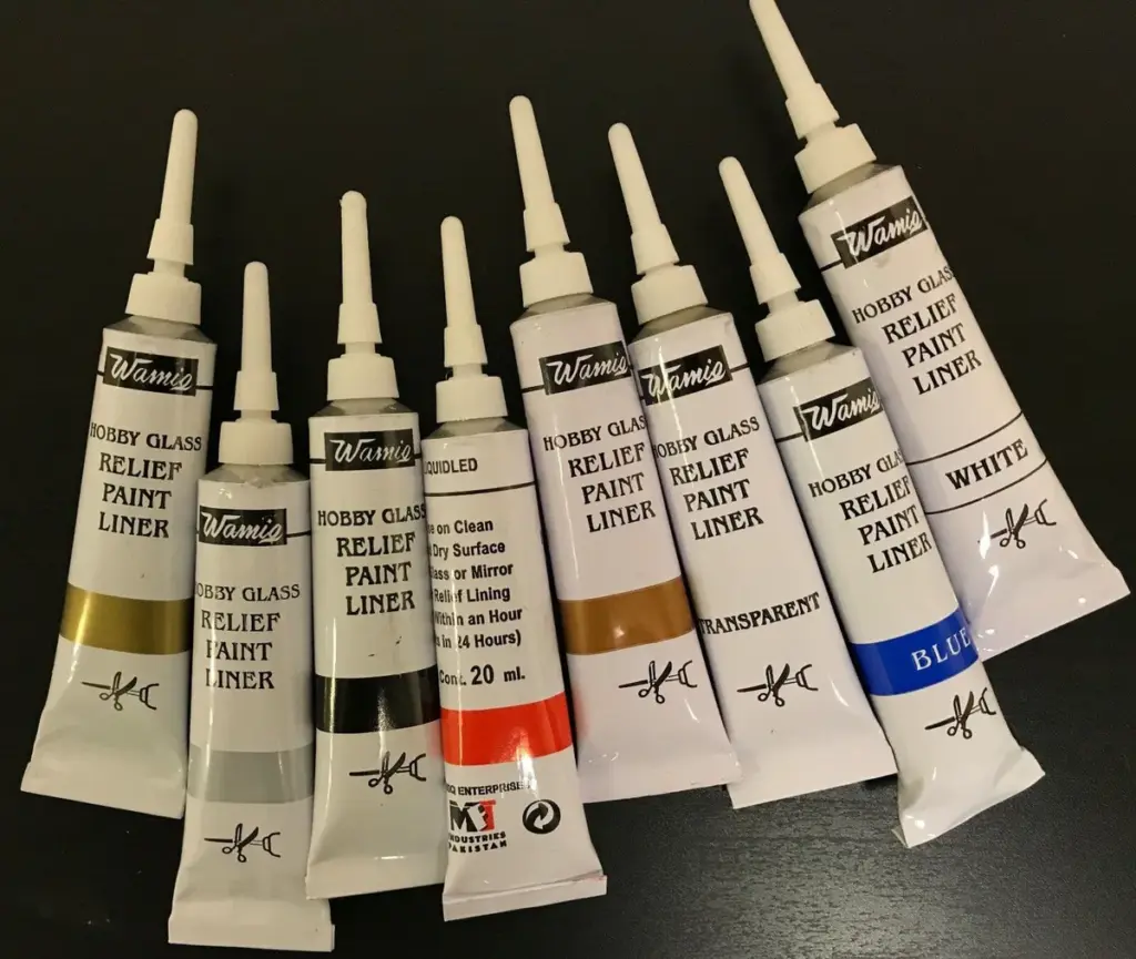 Wamiq Hobby Glass Relief Paint Liner