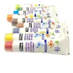 Wamiq Emboss Fabric Color - 20ml Tube - Multicolors