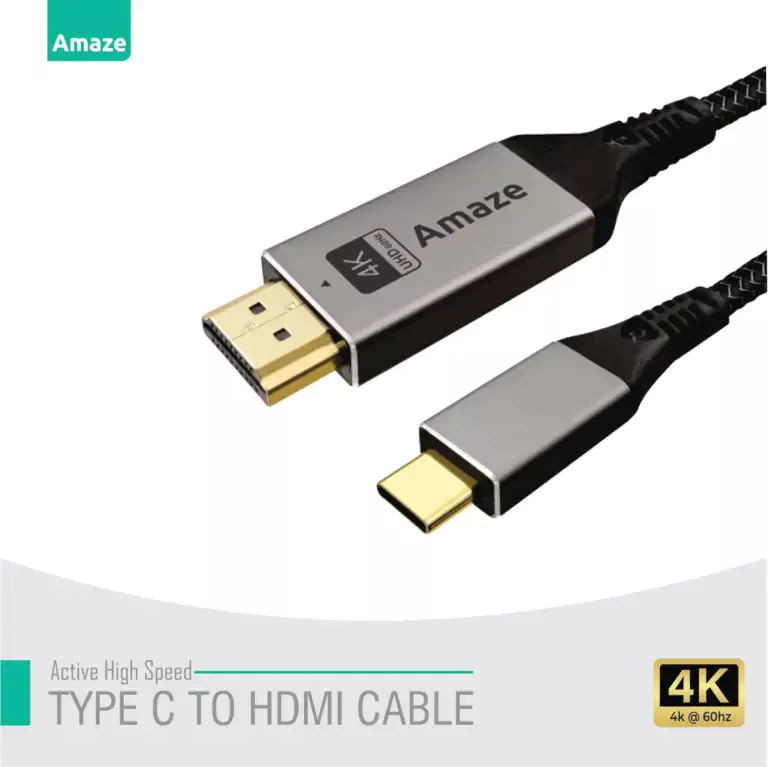Amaze Type C To Hdmi 4K@60Hz Display Cable 2M A145 1