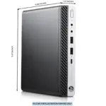HP EliteDesk 800 G3 Mini PC - i3-6th - 16gb - 256gb - Image 2