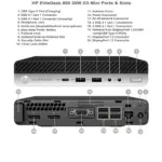 HP EliteDesk 800 G3 Mini PC - i3-6th - 16gb - 256gb - Image 7
